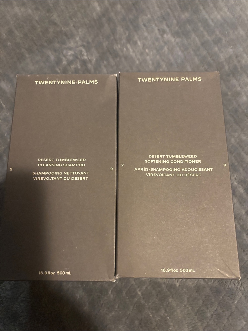 Twenty Nine Palms Desert Tumbleweed Cleansing Shampoo and conditioner